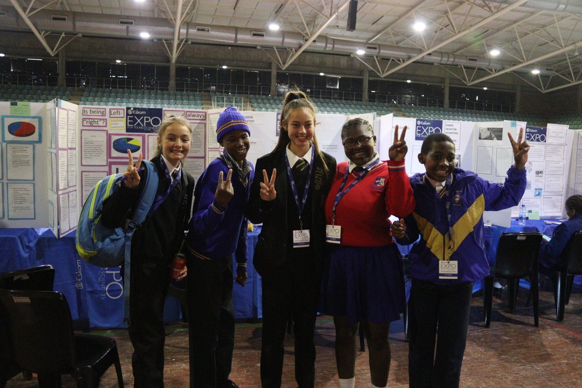 Exposcience's tweet photo. The Eskom Expo Regional Science Fairs celebrate excellence in research, innovation and scientific inquiry.

Qualifying learners will present their completed research projects as they compete for Gold, Silver and Bronze medals, as well as prestigious Special Awards, including Best Female Project, Best Innovation Project, Best Energy Project and Best Development Project.

Every project represents months of research, experimentation and dedication. We wish all participating young scientists the very best as they showcase their work and compete for the opportunity to advance to the prestigious Eskom Expo International Science Fair.

View the Regional Science Fair dates and venues: https://t.co/SqufiF9Aig

#DiscoverEskomExpo #RegionalScienceFairs #YoungScientists #Innovation