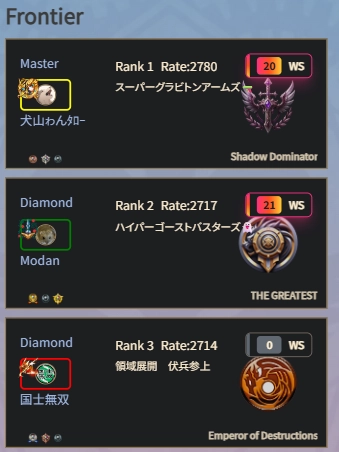 bfh_global's tweet photo. ■46th Rank Match Results
After two weeks of fierce competition, here are the winners at the top of the Rank Match!
👑Epic:犬山ゎんタロー
👑Uncommon:KAZUMAX
🎉Congratulations!🎉
#BFH https://t.co/CTL96efMWB