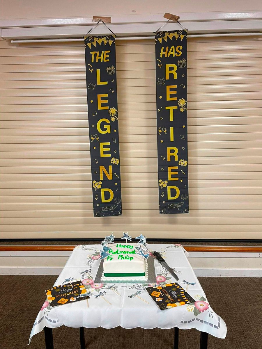 rcdgalloway's tweet photo. On Sunday, the communities of St John's, Cumnock; St Thomas', Muirkirk; and Our Lady and St Patrick's, Auchinleck celebrated with Fr Philip Kitchen as he retired as Parish Priest. We offer our prayers and best wishes to him as he retires, having turned 75 in March. https://t.co/nit5NR99WC