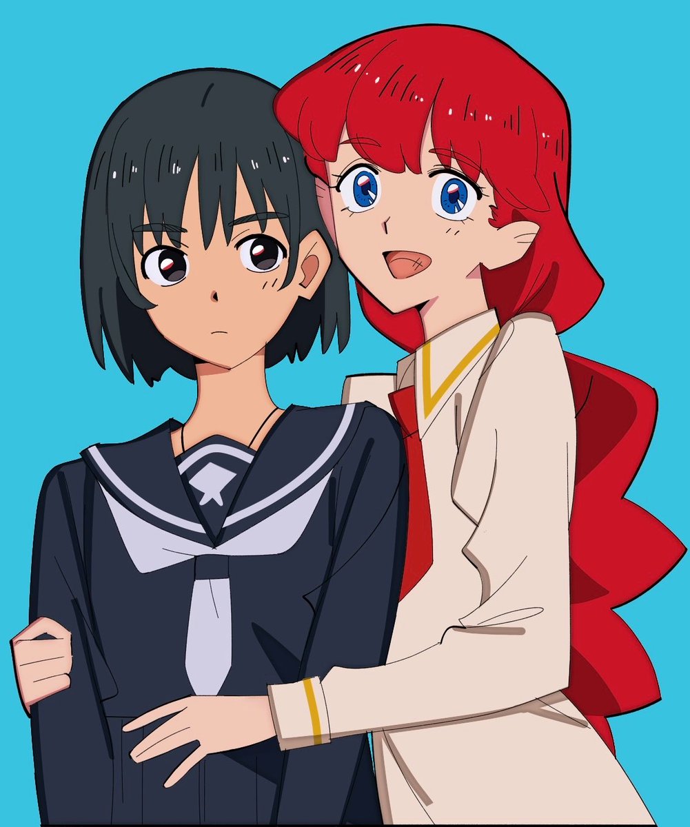 sakura_1110ssmm's tweet photo. 毎話この2人可愛すぎる　#さよならララ https://t.co/Jq28HWEh2D