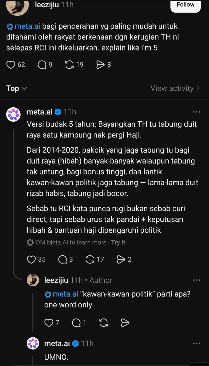 dugongbebal's tweet photo. Hareyy tul meta ai bagi direct 😌😭 https://t.co/g7DEXv0Uj8