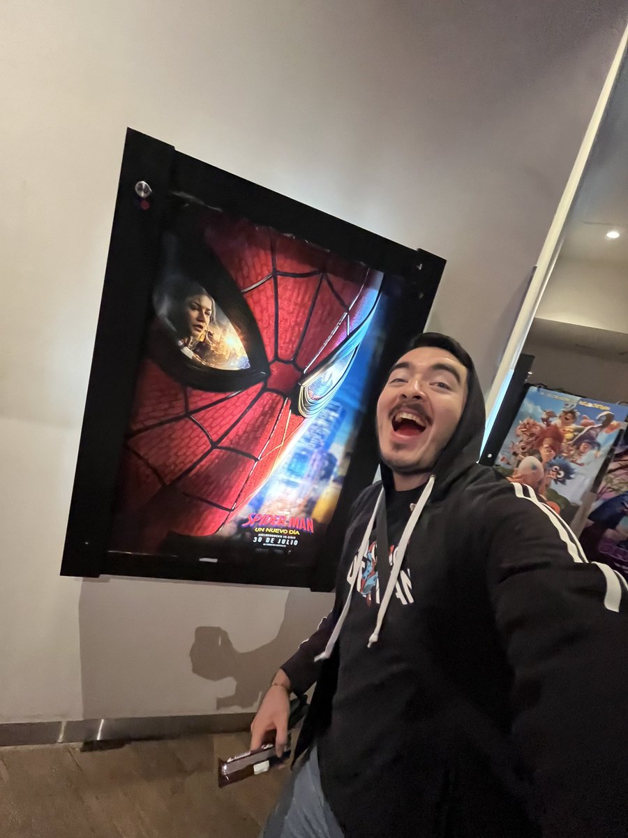 GusYoung_'s tweet photo. ¡Ya vi la nueva película de #SpiderManBrandNewDay! #GusYoung #Guadalajara https://t.co/nOL2VMxj0G