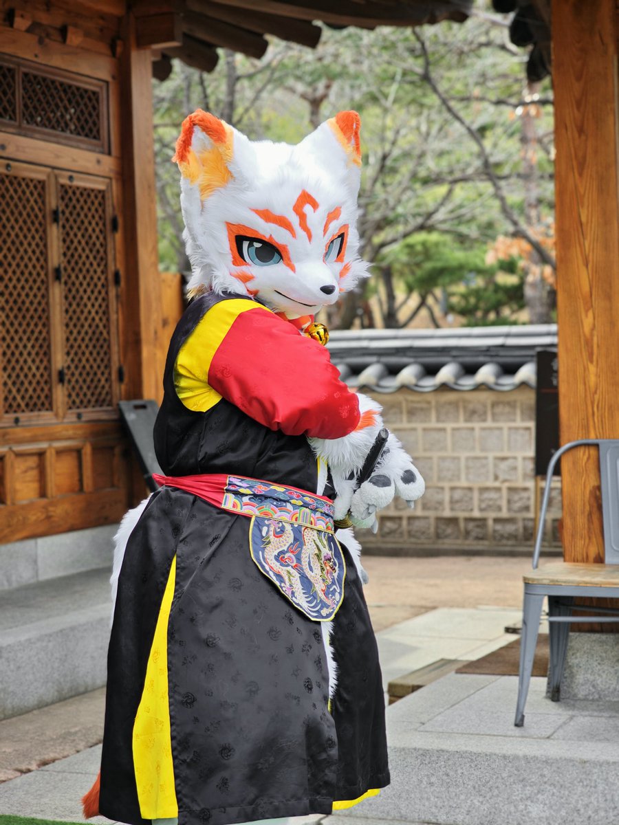 LEF_fursuit's tweet photo. 이 자를 여우라 칭하는 자들은
즉시 ⚔️처형⚔️할 것이다!!

#FursuitEveryday #레프는여우가아니야 https://t.co/xcyIvL1r3C