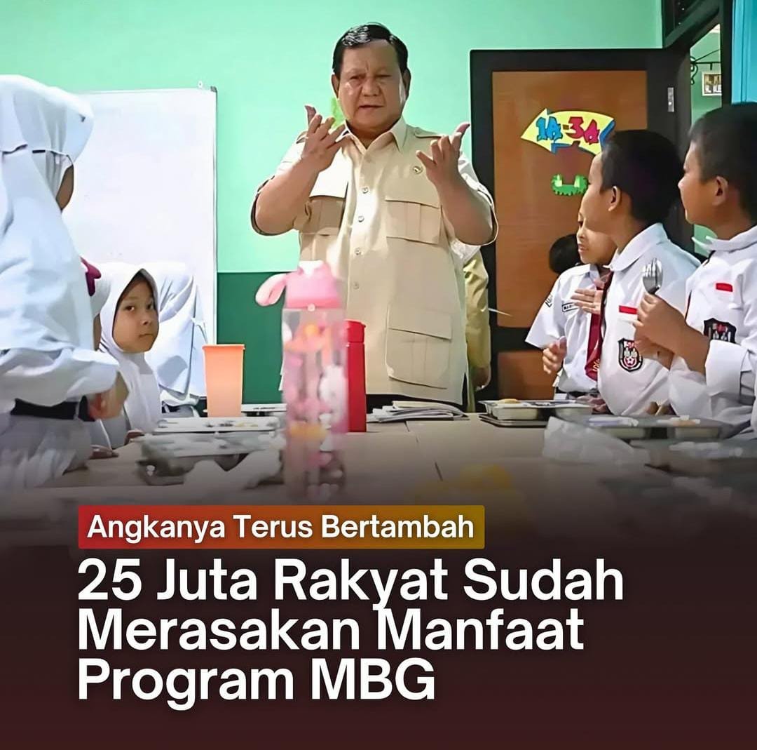 ProboJoyo's tweet photo. Program MBG menyongsong generasi unggul di masa depan. #MakanBergiziGratis #MBG https://t.co/MPXwwX4aDj