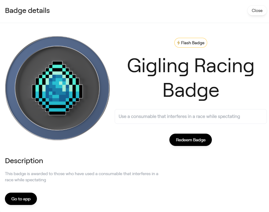 Meta39416719's tweet photo. @AbstractChain

Free new badge, just complete the task!

🤠Connect to AGW, sign in; when prompted to claim NOOB, stop when asked to enter your name, otherwise you will be charged 0.005E. https://t.co/UWceAqdALz