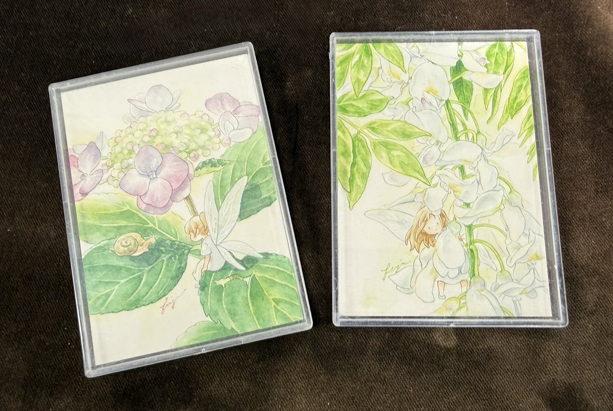 ARTs_LABo's tweet photo. ARTs*LABo 花と妖精・海と人魚｜fujiさんのATC作品をご購入頂きました。ありがとうございます！ #ARTsLABo https://t.co/AKvFBY2XGy