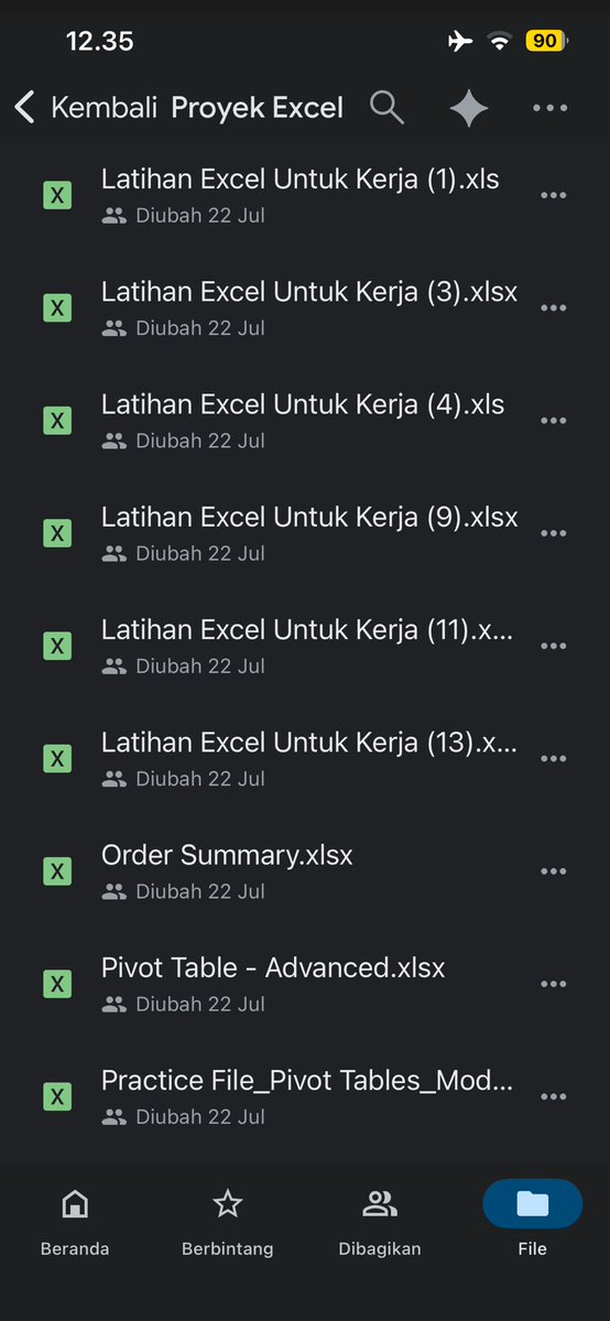 cinderrsya's tweet photo. Guyss ada yg mau gak bahan belajar Excel dari Nol sampai Mahir?

Aku udah buatin modul latihan + video tutorial + shortcut siap pakai di G-Drive. Cocok banget buat kalian yang lagi cari kerja apa lagi fresh graduate pasti bermanfaat banget. Yang mau bisa komen yaa https://t.co/fSm3rnrif7