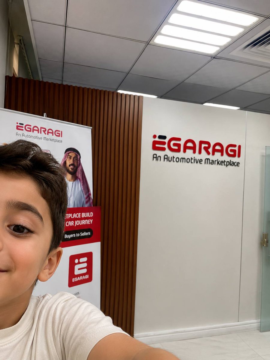 eGaragi's tweet photo. Even the next generation knows where the automotive journey begins. 

Buy, sell, rent, service and explore-all with EGARAGI

App Link: https://t.co/qc7R7Afl98
Website:  https://t.co/N5aDOZ2c3b

#EGARAGI #uaecarmarket #buyandsellcars #carrentaluae #vehicleinsurance #carshipping https://t.co/dyBYcT2Nrx