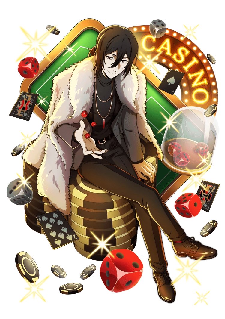 snowykolya's tweet photo. rip bungo tales i’ll never forget these fyodor cards https://t.co/7LqkOltwdc