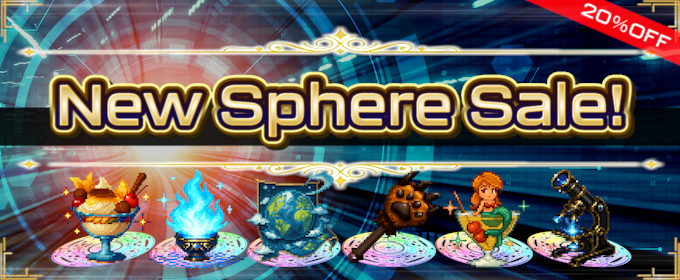 bfheroes_pr's tweet photo. ＼超強力なスフィアセット販売開始／

本日から8/20（木）メンテナンス前まで20％割引

7/30（木）メンテナンス後より、ダイヤショップにスフィアセットが登場！
便利な列攻撃や行動値アップの効果を持つ強力なスフィアとなっています。
即戦力になる性能なので初心者の方も熟練の方も要チェックです✅

#ブレヒロ