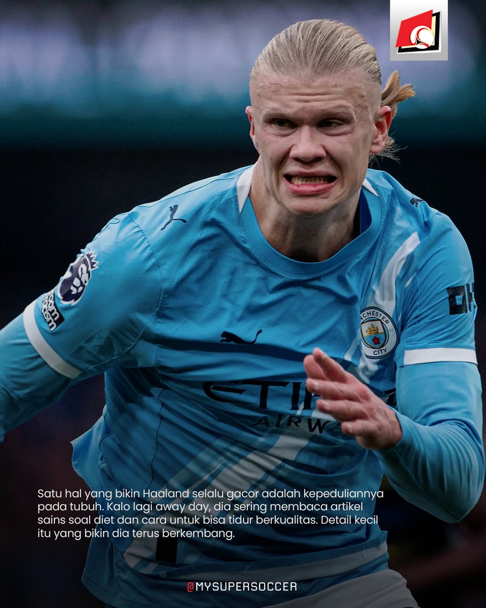 my_supersoccer's tweet photo. Di balik kelakuan uniknya, Haaland ternyata orang yang rajin membaca dan punya pola hidup sehat bro!
Apa lagi fakta soal Haaland yang lo tau? Bisikin sini sebelum doi komen ‘Nice’!
#SUPERLIVE
#SUPERSOCCER
#INIRASANYASUPER
#HAALAND https://t.co/Cx5rHT07Sx