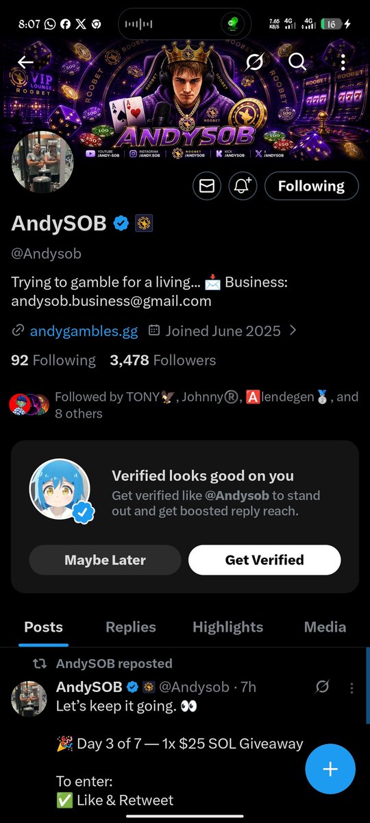 Aleenaxbt's tweet photo. @Andysob @Roobet Done manifesting win Dad 🙏🥰

EbSSc9fLzu45J2YSpGS9HWDoSTtX5e3W4emNandFeiBF https://t.co/wwVnr45tvt