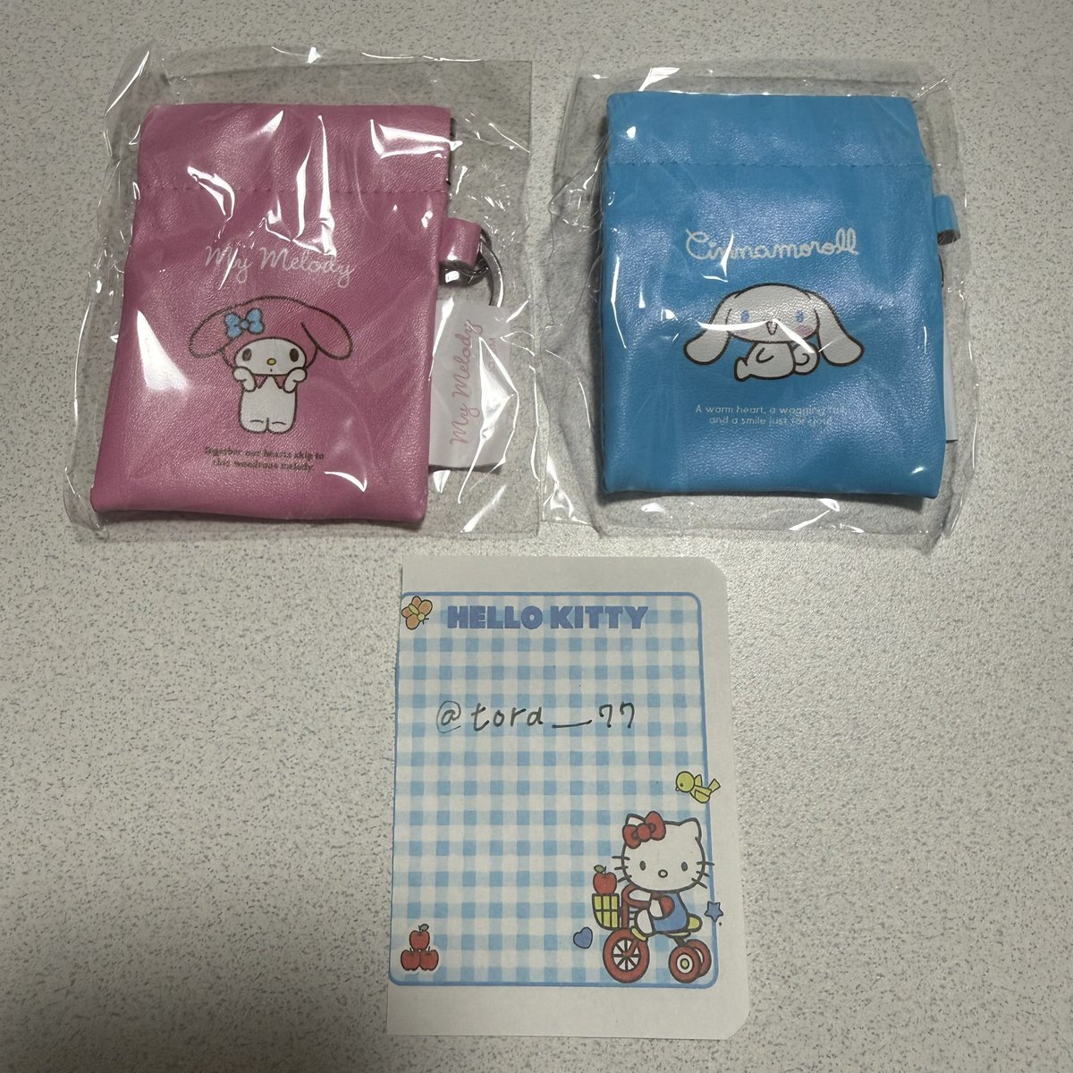 tora__77's tweet photo. 【交換 買取】バネ口ミニポーチ サンリオ ガチャガチャ

譲)マイメロディ シナモン シナモロール

求)定価（+送料）またはキティ過去グッズ ガチャ なんでも検討します。

郵送または大阪手渡し📮
お気軽にお声掛けください🙇‍♀️ https://t.co/5viSoEVz5j