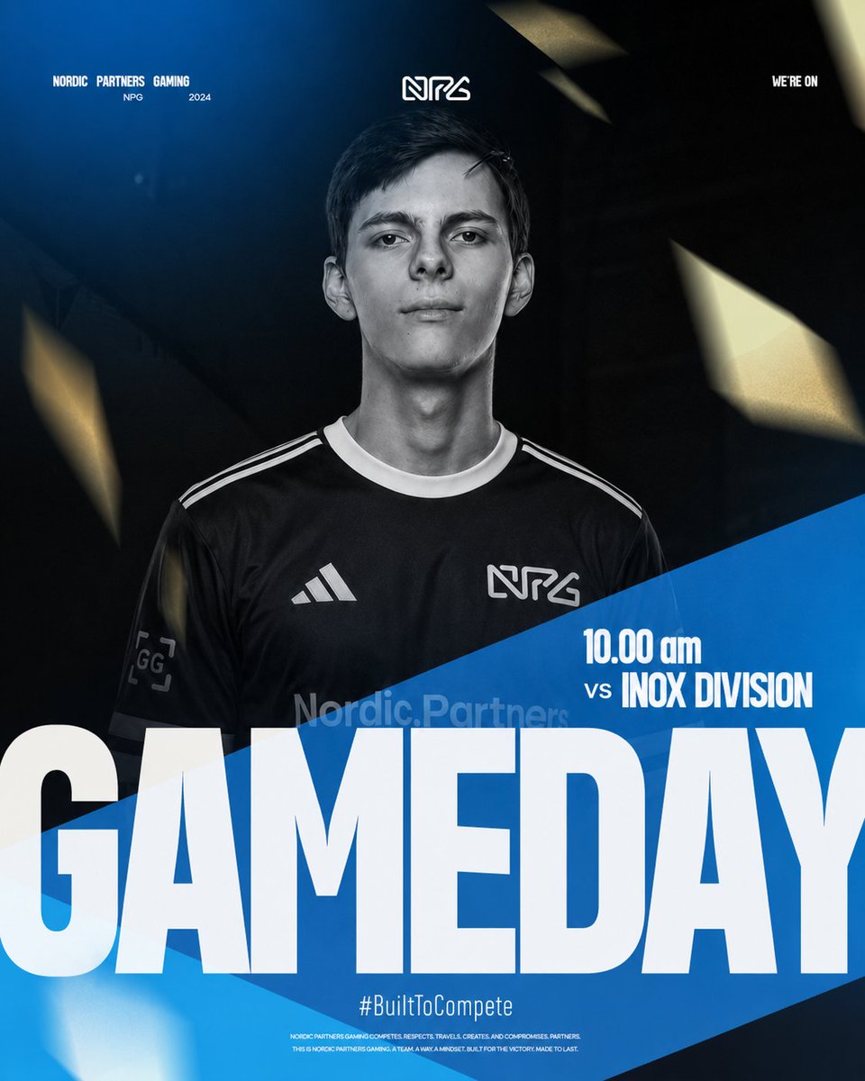 NPGCS2's tweet photo. GAMEDAY

We play our first match at 10.00 AM against INOX DIVISION in CCT playoffs.

Support the team, stream is live on twich @FreeZe_csgo.

#BuiltToCompete https://t.co/pEtDBhMLPL