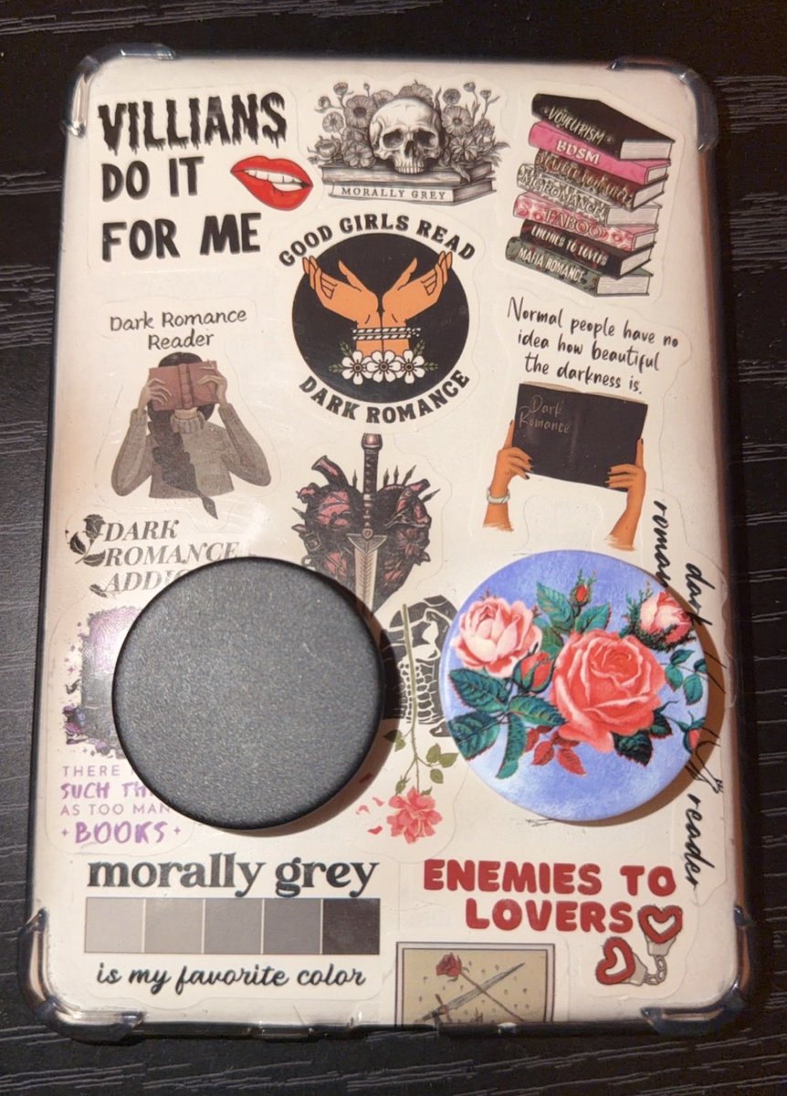 Prettygoddess87's tweet photo. My kindle insert with spicy stickers🤭😍🤪 #darkromance #bookstoread #BookAddict #spicy #smut https://t.co/BqxwmfAAN6