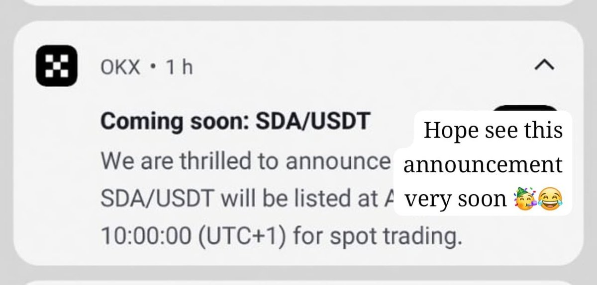 Mulinge254_'s tweet photo. Imagination 🥳😂
🚨 One simple question...

If SIDRA gets listed tomorrow, what's your first move?

💎 HOLD
💰 SELL
🚀 BUY MORE

#SidraChain #SIDRA #sidrafamily https://t.co/7UpxRGxsGK