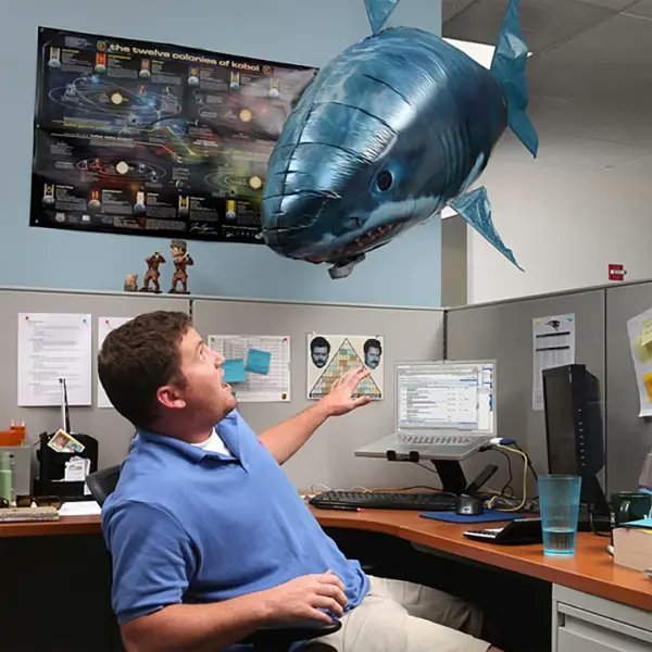 UnicunShop's tweet photo. Finally, a way to experience the thrill of a shark attack without the inconvenience of leaving your living room. Our remote control inflatable fish provide all the danger and none of the dampness.
https://t.co/H3MKqXvh1f
#RemoteControl #InflatableShark #HomeEntertainment https://t.co/IbAHxVjwpm