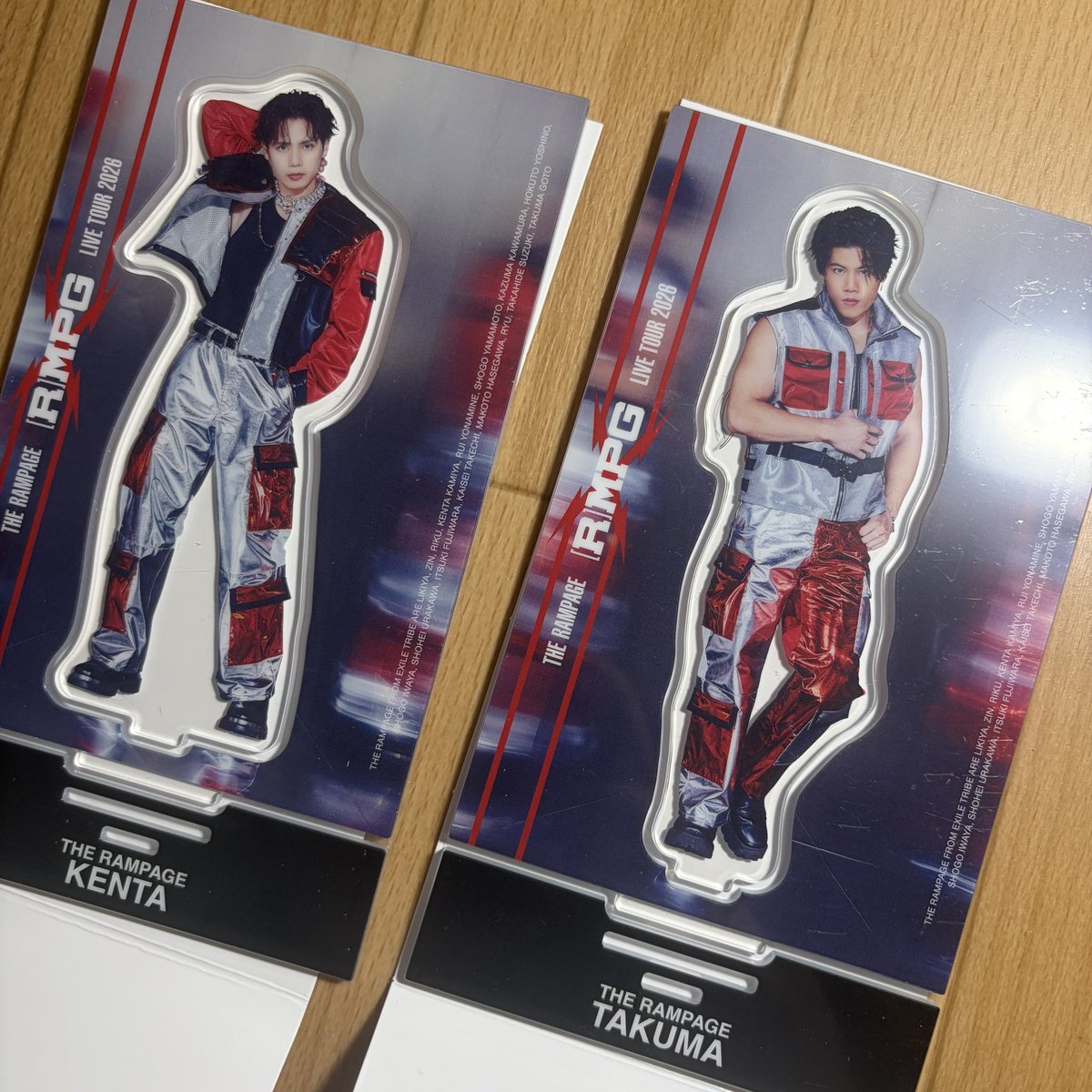 Mayu1229dior's tweet photo. THE RAMPAGE LIVE TOUR 2026 ″(R)MPG″
会場ガチャ ランペ グッズ 交換

【譲】　神谷健太、後藤拓真

【求】　川村壱馬、山本彰吾

#THERAMPAGE
#グッズ譲り https://t.co/wgPsdFgfxc