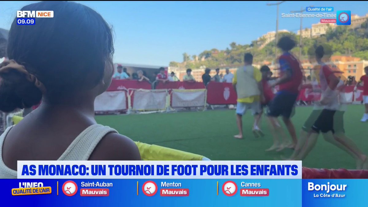 AS Monaco : un tournoi de foot organisé pour les enfants...