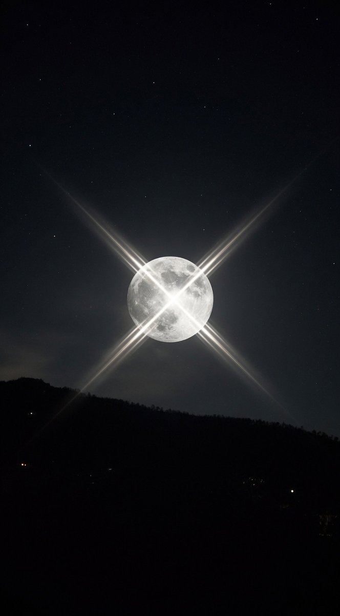 ClaviusIO's tweet photo. There was a perfect X made by the chem trails.. it was quick, lol
So windy her, but I saw it.
It was perfect! A perfect X
A perfect X in front of the moon.
It looked like this from the ground
#Xmoon #Xillumination #X https://t.co/yz8NJgP462