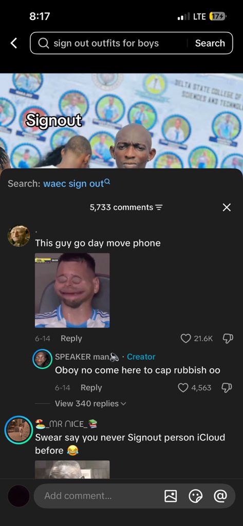 DanielEdwinxx's tweet photo. TikTok comment section mad gan😅😅 https://t.co/elPolUuJrX