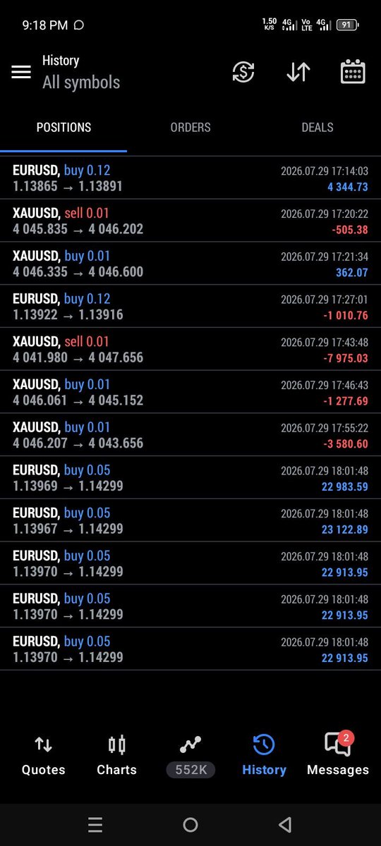 PropFirmsGuru's tweet photo. Scam alert ⚠️ @naira_trader scam exposed⬇️

A trader @Entertainm42520 recently joined @naira_trader evaluation challenge where Phase 1 clearly allows a 15% maximum drawdown.

After a carefully managed 10% drop, the account equity rested at ₦551,000.

Trading was immediately stopped and the account was left completely untouched.  

The trader never risks open positions without a stop-loss and always remains highly calculative, especially when already sitting in drawdown territory.  

Here’s the biggest problem 😤👉 @naira_trader provides no live dashboard.

All key metrics stay completely hidden until the final moment, locking everything away from the trader view.  

Despite this heavy opacity, the trader still passed Phase 1 cleanly.

No 14% drawdown ever occurred and the account stayed safely within the stated rules.  

NairaTrader deliberately chooses secrecy over clarity.

Legitimate prop firms give real-time visibility while this firm hides everything.

Trust is completely shattered. 📉🔒🚫✨