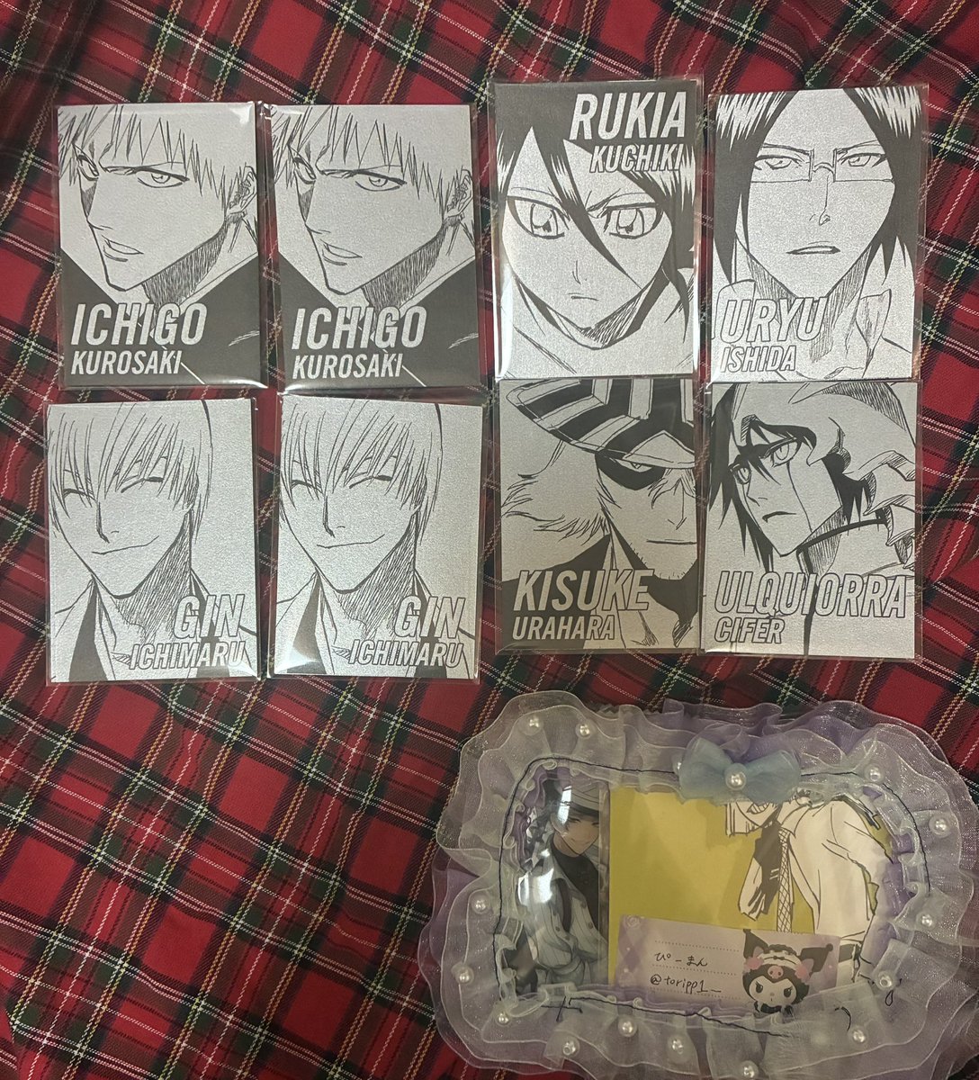 toripp1_'s tweet photo. 『交換』 BLEACH ステータスカードコレクション 第1弾 LAM シルバーカードコレクション 第1弾

譲￤日番谷、更木、グリムジョー、涅、黒崎、ルキア、石田、市丸、浦原、ウルキオラ

求￤同異種平子
原作絵はお断りいたしません。平子ならなんでも検討いたします。

郵送希望です。 https://t.co/X6uBV7PXlc