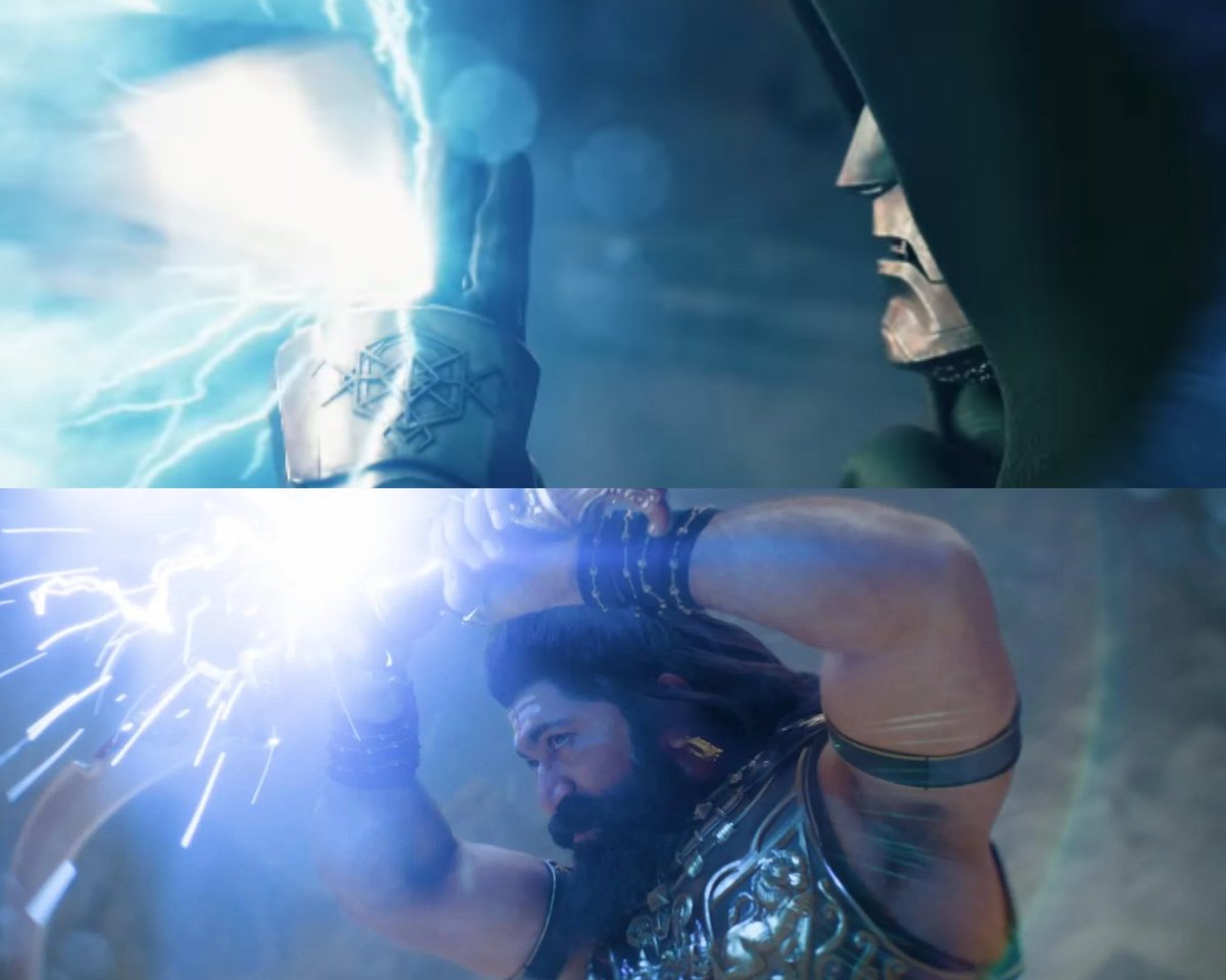 R_filmy's tweet photo. Feel like a Marvel movies 

#Ramayana https://t.co/D4xnARub2U