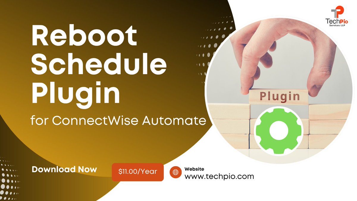 imseospecialist's tweet photo. Reboot Schedule Plugin for ConnectWise Automate

Learn More: https://t.co/maAqXObihq 

#ConnectWise #ConnectWiseAutomate #CWAutomate #Reboot https://t.co/yTad2UVHBS
