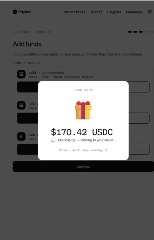 KT_BTC's tweet photo. 🔥 Maybe tối nay sẽ có airdrop $USDC từ MoonPay! 

Chuẩn bị setup trước, tối có là lụm air luôn cho gọn.

📌Các bước chuẩn bị:

1⃣ Truy cập: https://t.co/aBMWns6VXr
2⃣ Đăng nhập bằng Gmail + tạo Passkey
3⃣ Tạo ví mới → chọn Solana
4⃣ Kết nối tài khoản ChatGPT và Claude
5⃣ Hoàn tất rồi chờ tối nay mở cổng claim $USDC.

Làm hết chắc tốn vài phút là xong ae ạ. 

📌Nếu muốn thu hồi quyền truy cập sau khi claim:

🔹ChatGPT/Claude:
https://t.co/llvpDc7VPa

🔹Google:
Vào: https://t.co/8zFCj2mNSN
-> Tìm Paybox -> Remove Access.

🔹X:
Cài đặt -> Bảo mật và quyền truy cập tài khoản -> Ứng dụng và phiên -> Ứng dụng đã kết nối -> Chọn Paybox -> Revoke Access.