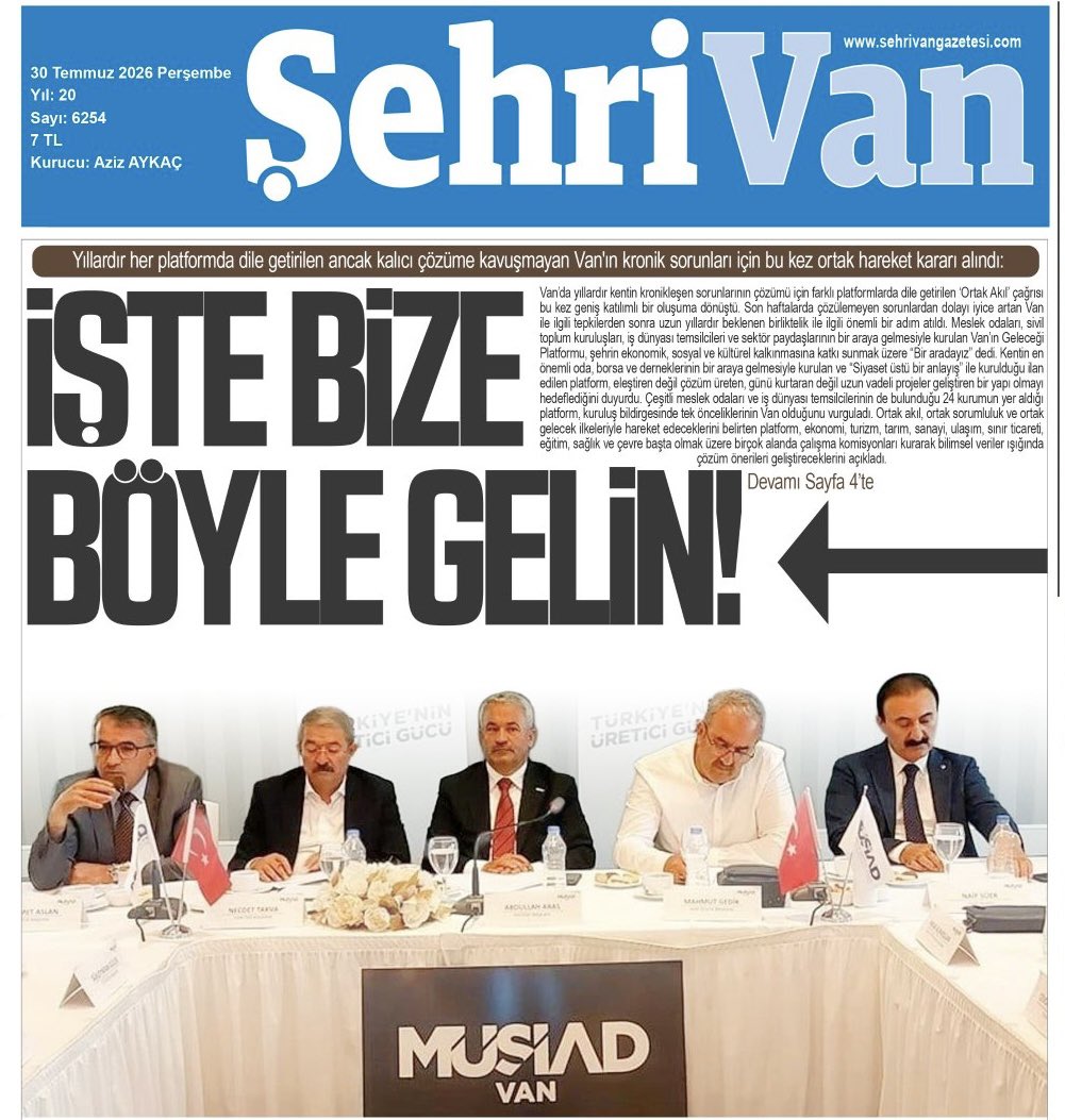 vangolakt's tweet photo. Van Gölü Aktivistleri olarak paydaşı olduğumuz Van’ın Geleceği Platformu’nun kentimiz için hayırlı olmasını diliyoruz. 

Van’ın kronik sorunlarının ortak akıl ve güçlü iş birliğiyle çözüleceğine inanıyor, şehrimizin geleceğine katkı sunacak her çalışmanın destekçisi olmaya devam ediyoruz.

Detaylar @sehrivanhaber 
https://t.co/07YZxI8DEQ