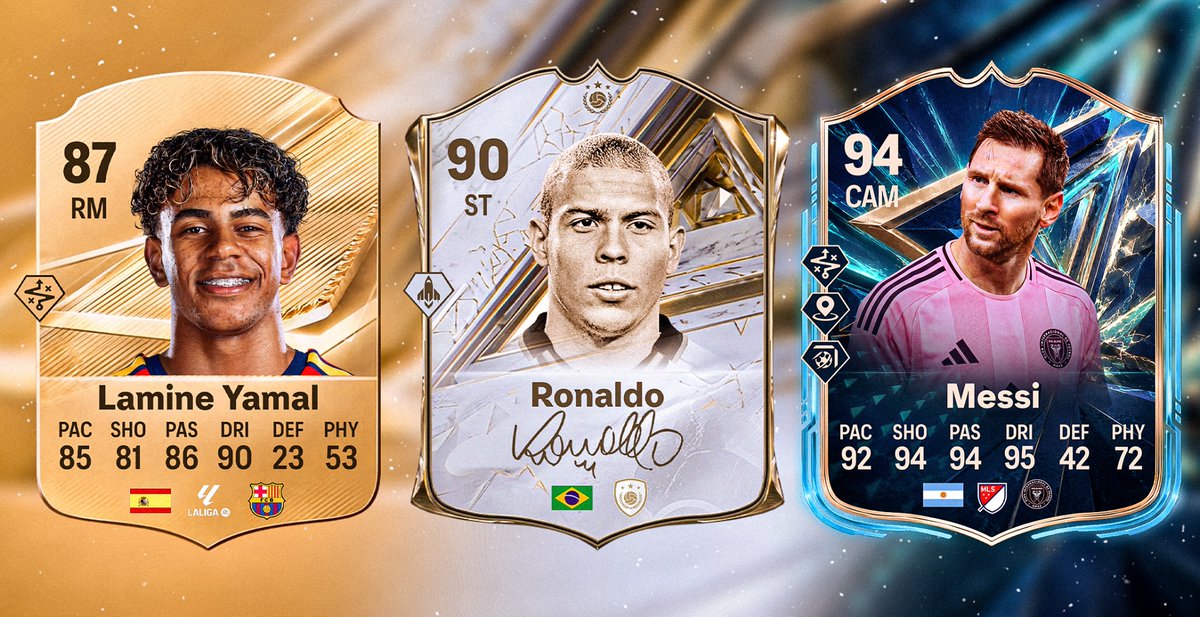 FC27News_'s tweet photo. 🚨 The power curve is MUCH slower in FC 27

• ✅ Less promos
• ✅ Lower rated ICONs
• ✅ Max 3 PS+ all year
• ✅ Smaller end game boosts

Cards will finally last longer 🔥 https://t.co/AYHO7Dy2Gg