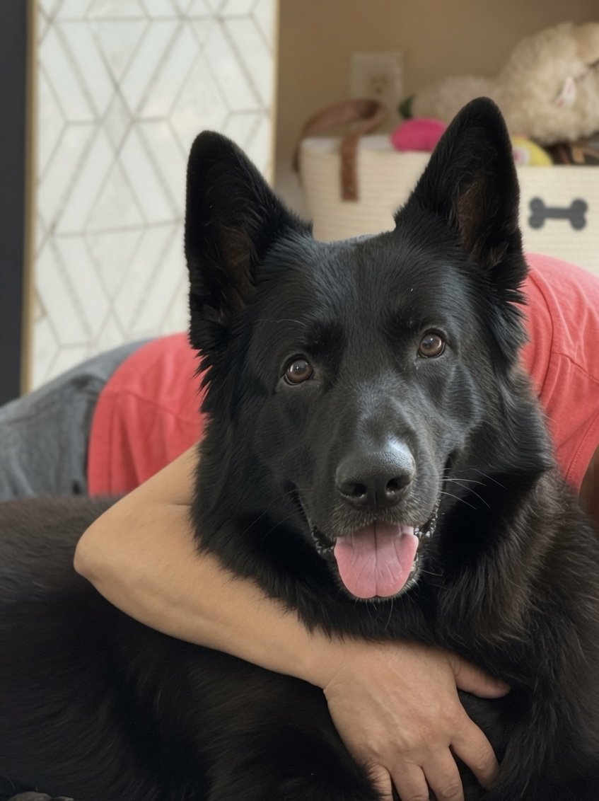 Dogslover41y's tweet photo. My best friend Shadow went home to heaven today. 

He taught me to enjoy every minute of life, and how to appreciate it like the adventure it is. 

I couldn’t have asked for a more loving protector. https://t.co/1Ysr1Bsfii