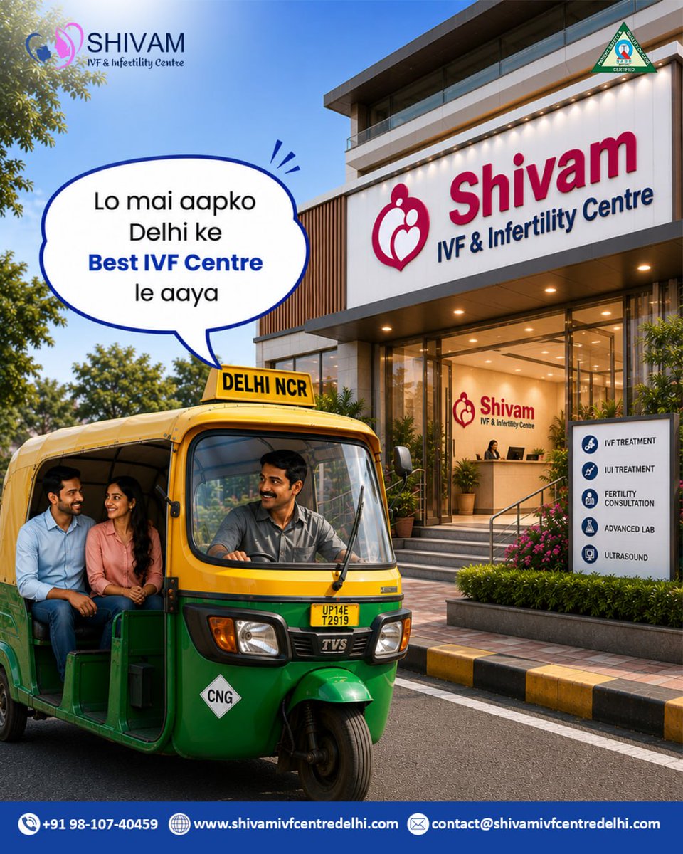 IvfShivam's tweet photo. When hope searches for the best, the journey ends at the right destination. ❤️
From the first consultation to every step of the fertility journey, choosing the right IVF centre can make a meaningful difference. ✨🌸
#IVFJourney #IVFCare #FertilityCare #IVFCentre #ShivamIVF https://t.co/rMV7QiJjLk
