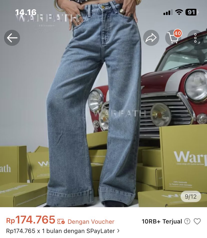 daydreamindn's tweet photo. #wts jeans warpath uk 30 baru dipakai sekali 130k aja yuk dom jogjaa https://t.co/ZeDZpRr5bx
