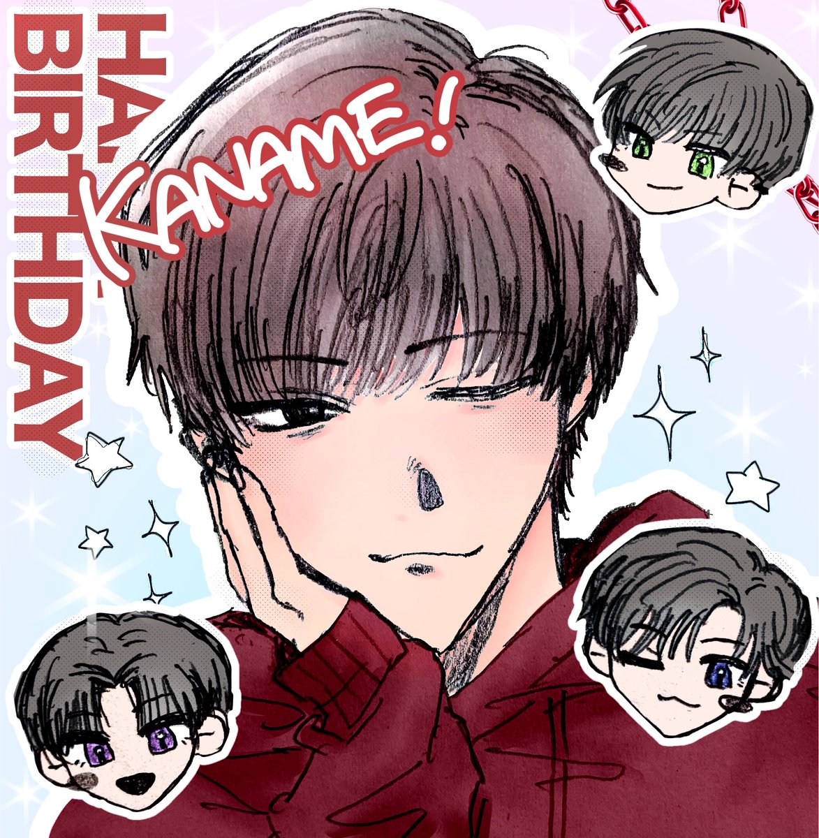 3czm8_'s tweet photo. HAPPYBIRTHDAY🍷⭐️

 #横山奏夢 #情報過多のこの時代に見てほしいかなめ  #新世界_FA https://t.co/CwnG0dc6wl