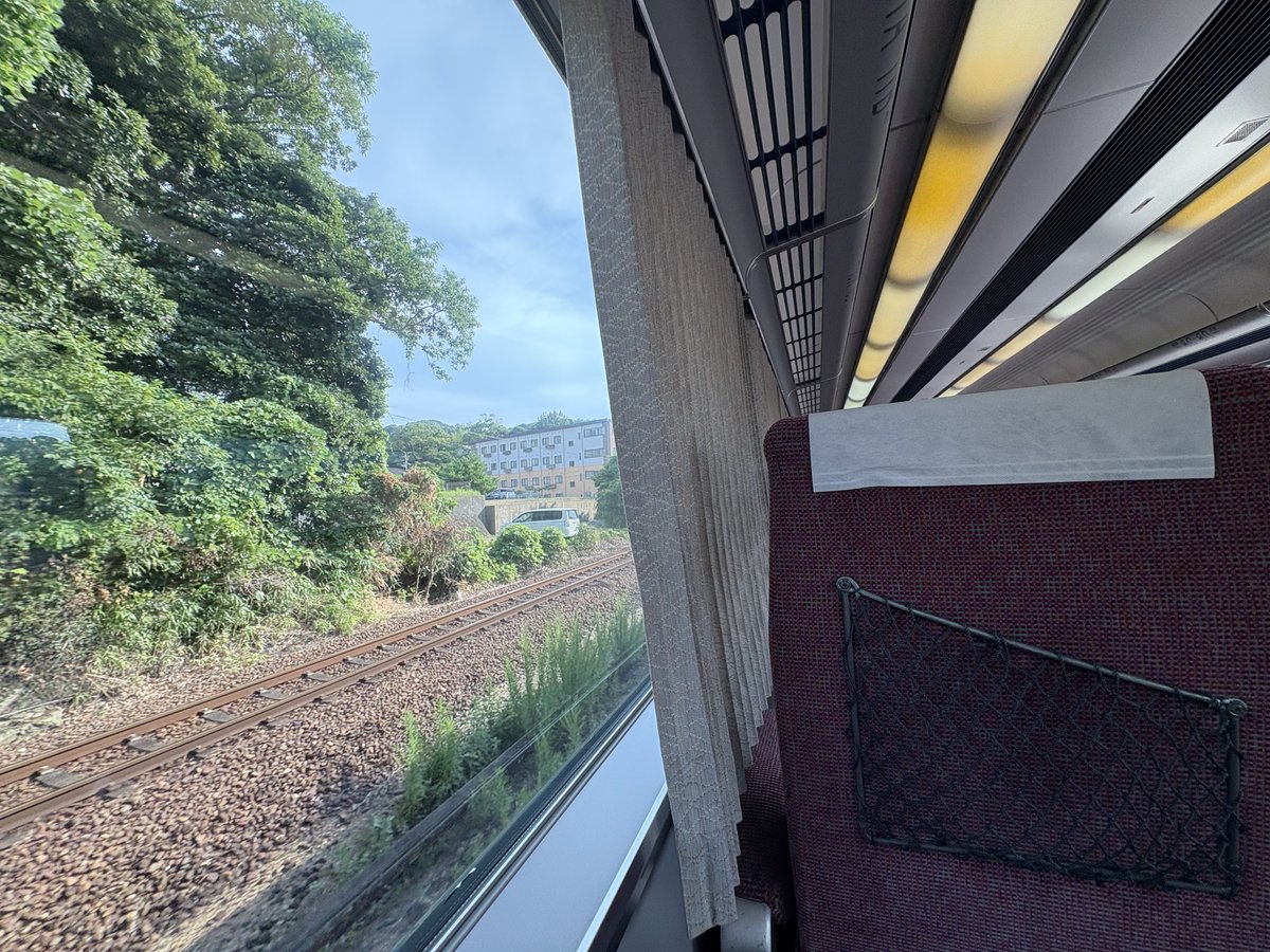 Express633's tweet photo. 近鉄特急に乗車。 https://t.co/rLiSV4rtbL