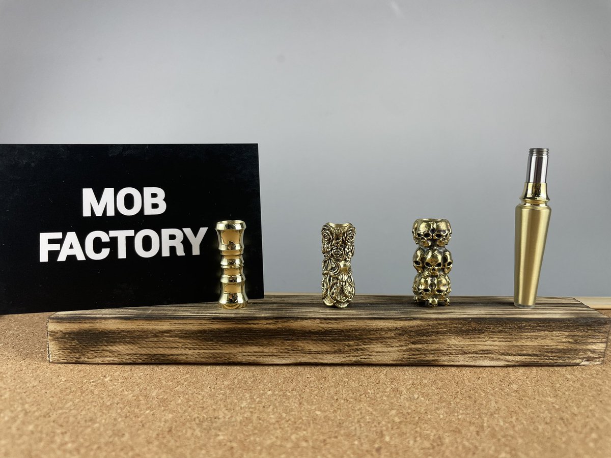 muramatsu_0110's tweet photo. ✨入荷情報‼️✨

お待たせ致しました...

MOB FACTORY製レギュラーホルダー&amp;延長パーツ等真鍮製を少量入荷致しました👍
在庫を🆙しておりますので
下記サイトでご確認ください。

皆様のご注文お待ちしております
○┐ﾍﾟｺ
https://t.co/cfpDLZqWw1 https://t.co/9LPwetai6T