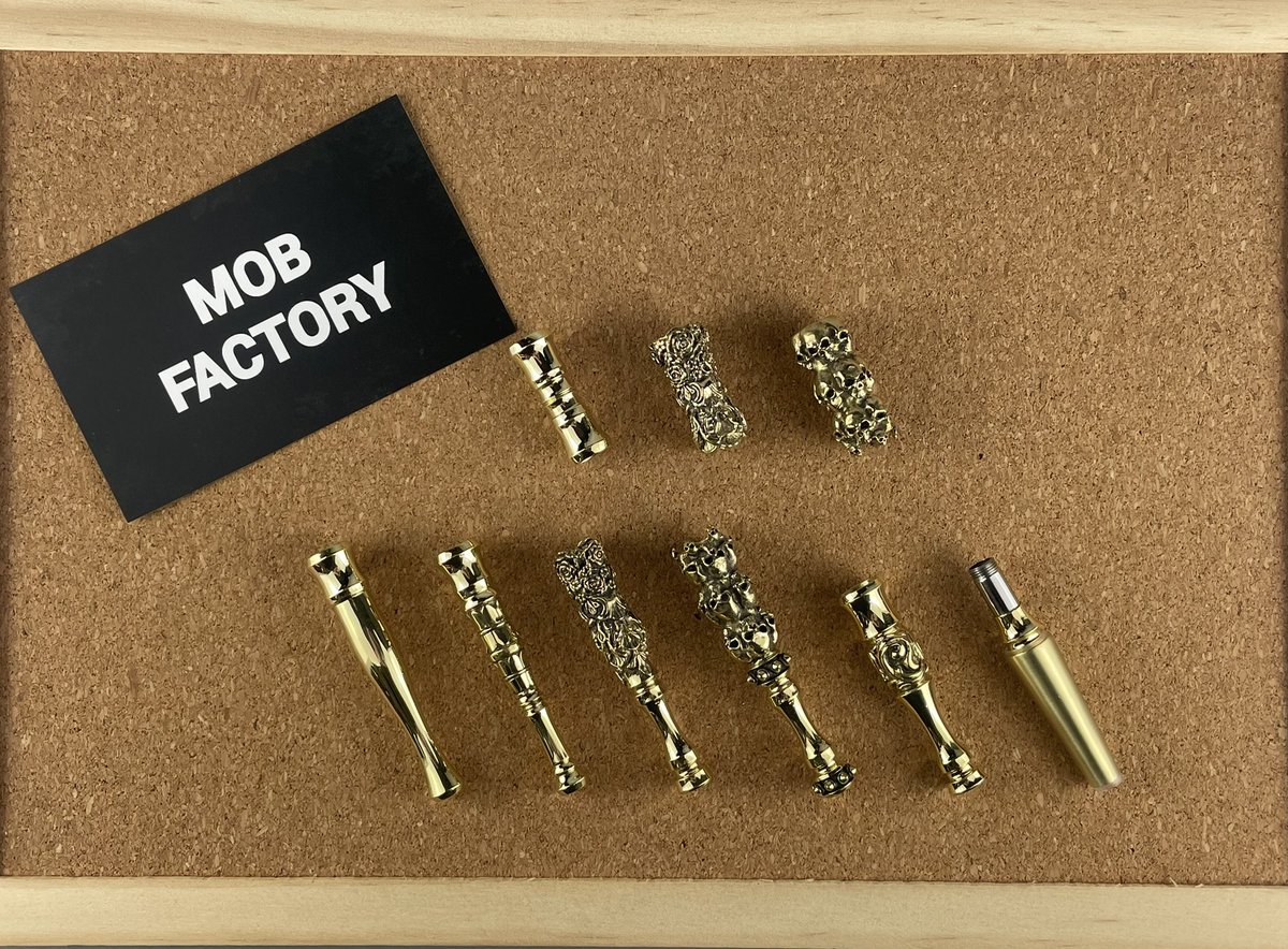 muramatsu_0110's tweet photo. ✨入荷情報‼️✨

お待たせ致しました...

MOB FACTORY製レギュラーホルダー&amp;延長パーツ等真鍮製を少量入荷致しました👍
在庫を🆙しておりますので
下記サイトでご確認ください。

皆様のご注文お待ちしております
○┐ﾍﾟｺ
https://t.co/cfpDLZqWw1 https://t.co/9LPwetai6T