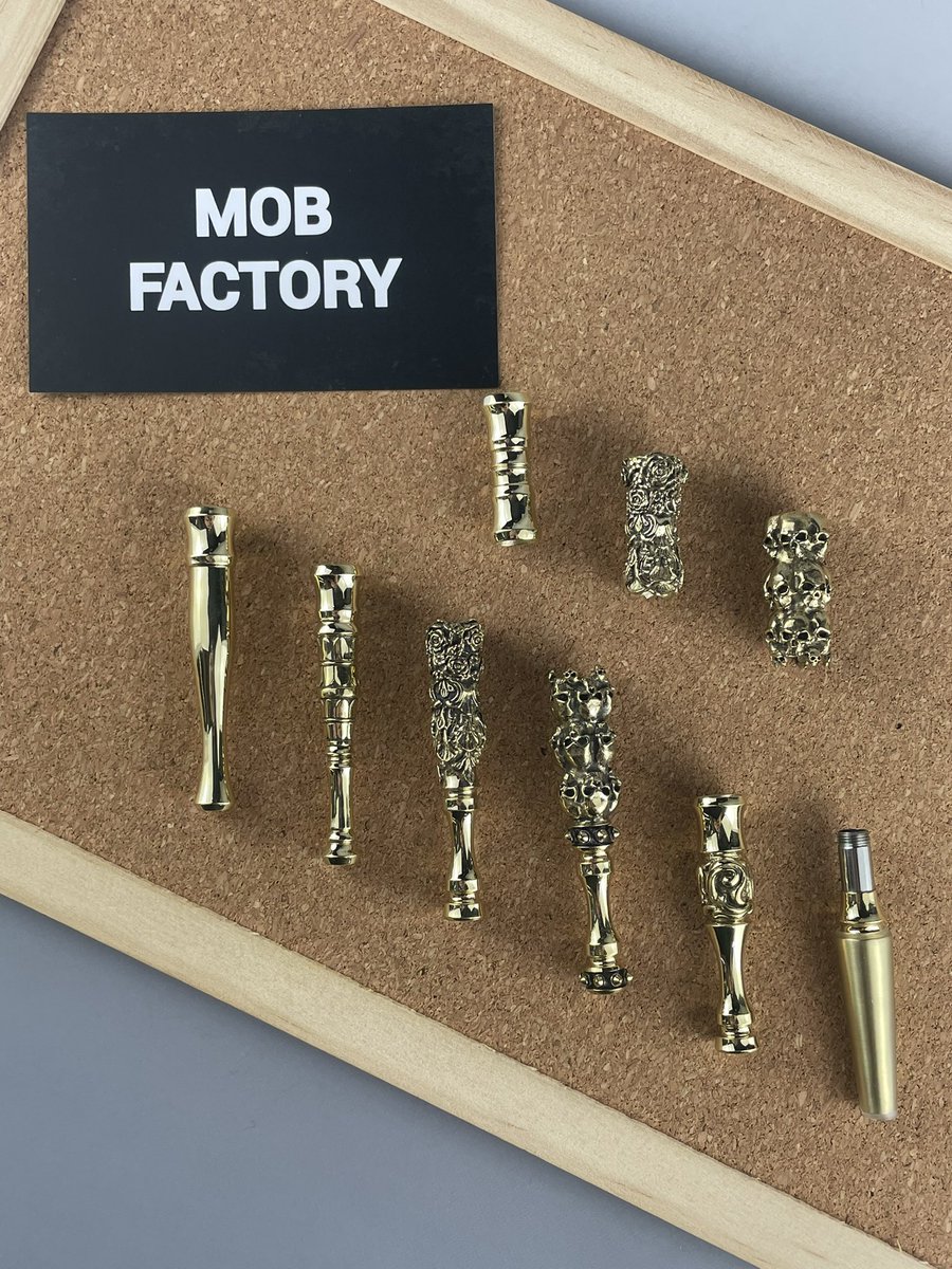 muramatsu_0110's tweet photo. ✨入荷情報‼️✨

お待たせ致しました...

MOB FACTORY製レギュラーホルダー&amp;延長パーツ等真鍮製を少量入荷致しました👍
在庫を🆙しておりますので
下記サイトでご確認ください。

皆様のご注文お待ちしております
○┐ﾍﾟｺ
https://t.co/cfpDLZqWw1 https://t.co/9LPwetai6T