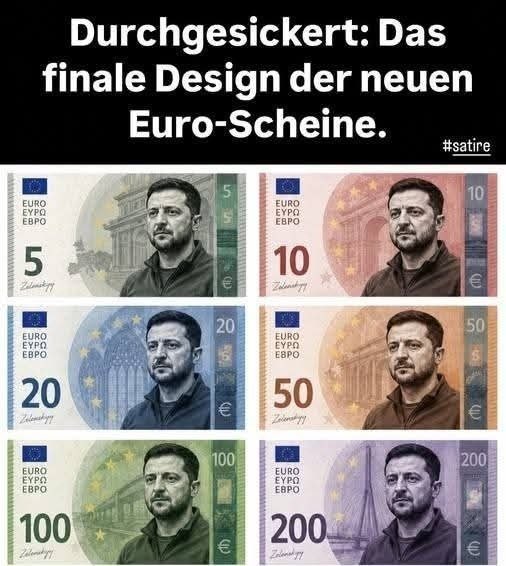 ralf_rat's tweet photo. Bild-SATIRE: ............ Auf Anweisung von BlackRock (...)
bereits auf der  Bundesdruckerei...   "vervielfältigt":
in  MILLIARDEN  Exemplaren  –  und von Ihnen
🇩🇪
brav erarbeitet. Für Sie ist dann  NICHTS
übrig...  Die Regierung  "erwartet"
mehr   VERSTÄNDNIS...
😱 https://t.co/UqvWHTgOmQ