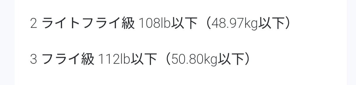 yumeumaCS00's tweet photo. フライ級。
階級上げていきます。 https://t.co/eXZ6tw7RpA