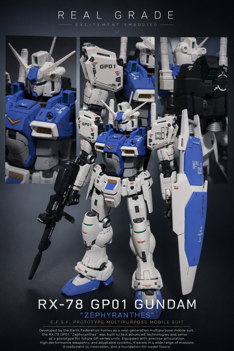 kevinwong89's tweet photo. #RG #GP01 #Gundam #Zephyranthes #ChatGPT https://t.co/oHpj1ADQy9