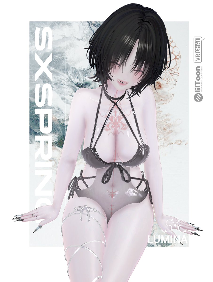 Hxruru_Illust's tweet photo. Smoky Star Tattoos 4K Textures [17 Avatars]

明日発売されるシンプルでエレガントなデザイン！RTイベント参加者の中から抽選で3名様にプレゼント！

3日間限定で割引価格！🎁🎁🎁

FULL PACK: 1500円 -> 1000円
SINGLE: 500円 -> 300円

#SXSpring #VRChat #booth_pm https://t.co/vNv76WFuO1