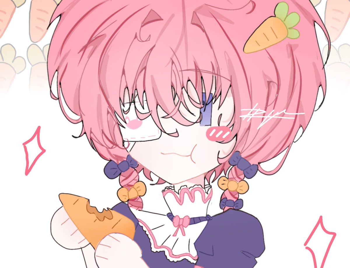 PinkRen_ren's tweet photo. don't forget to feed your oc 🥕🐰

let's be #moots and #support each other (⁠≧⁠▽⁠≦⁠) https://t.co/kpufJYNCkX