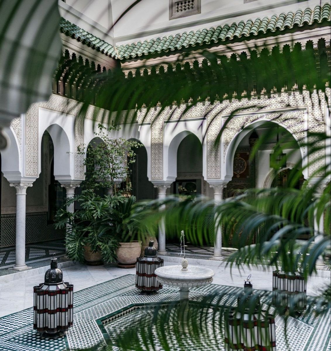 _ClassicalSoul's tweet photo. Morocco and the art of the courtyard garden. https://t.co/SEGzdcsQaW