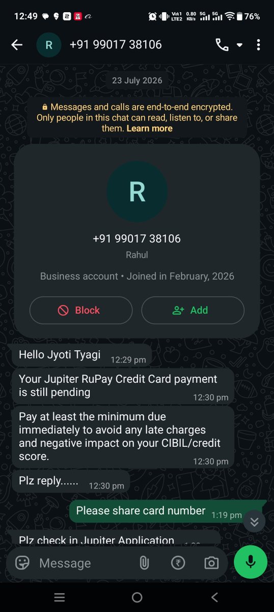 JRVTailor's tweet photo. @RBI @Jupiter_Cares @TheJupiterApp who is he? Can you explain this what is this https://t.co/nxhTvNfn0Q