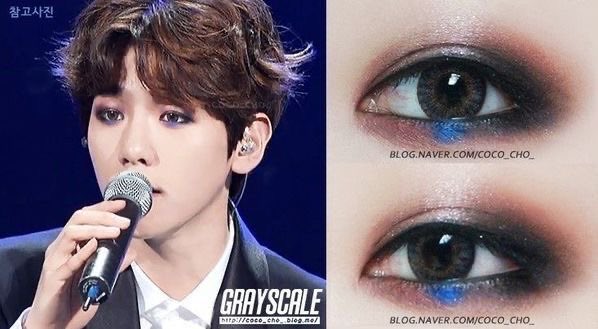 byunsouppp's tweet photo. give male idols heavy eyeshadow looks again https://t.co/tXG3kxjAAm