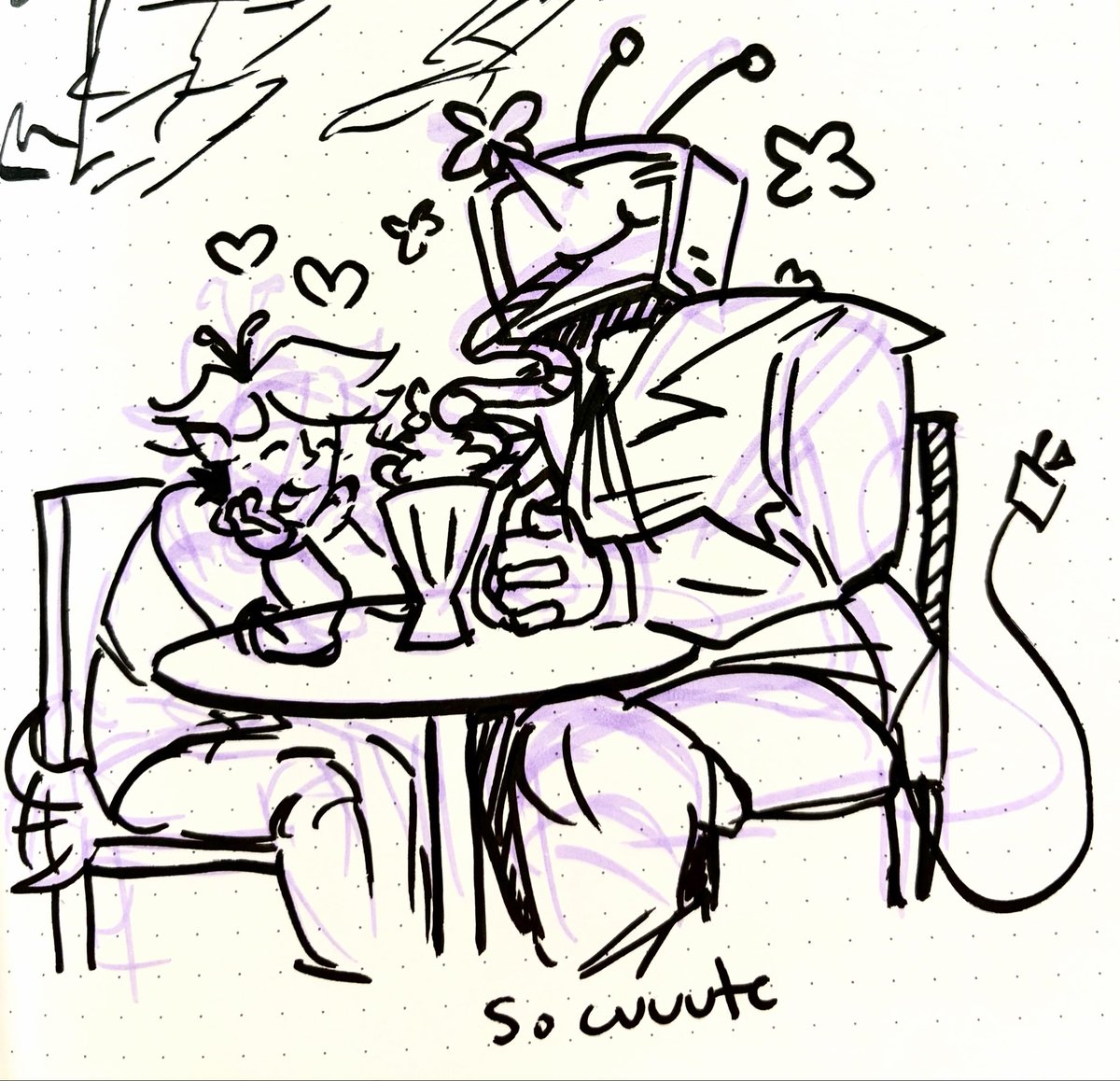 roxie106lol's tweet photo. Root beer alllll for his boyfriend awww #seedrt #deltarune https://t.co/C5Jt3vNIeE