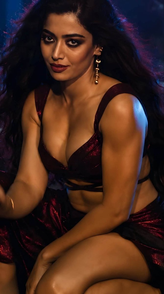 DesiCinephil's tweet photo. Rashmika Mandhana is so hot. 
#RashmikaMandanna https://t.co/x9J7UERbLC
